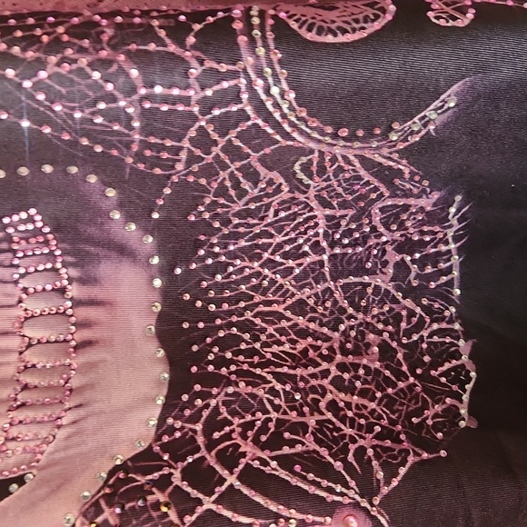 Nwot! Custom diamond bling Skeleton top - Picture 5 of 12